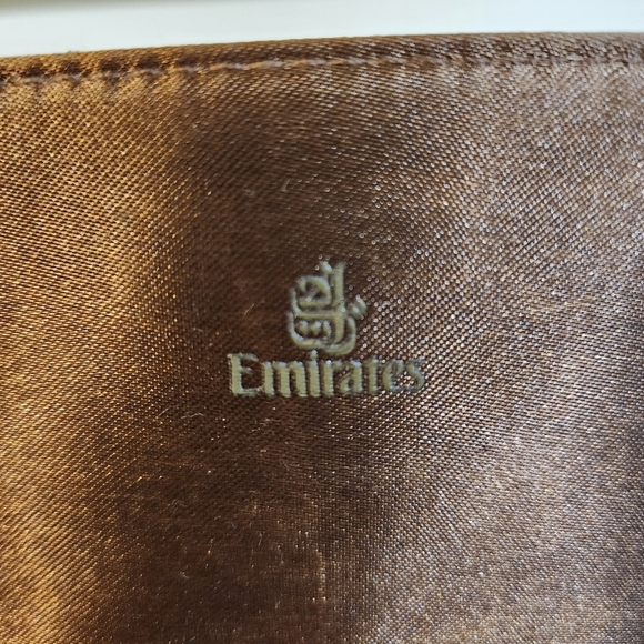 Bulgary Brown Satin Satchel Cosmetic Bag - Picture 8 of 12